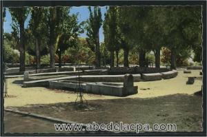 Aflou  - La fontaine et le jardin