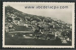 Alger - Bab el      Oued  - Vue sur Bab el Oued
