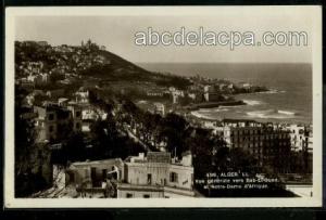 Alger - Bab el      Oued  - Vue générale vers Bab el Oued et Notre Dame d'Afrique