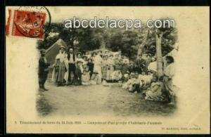 Aumale (Sour el   Ghozlane)  - Tremblement de terre du 24 juin 1910 - Campement d'un groupe d'habitants d'Aumale