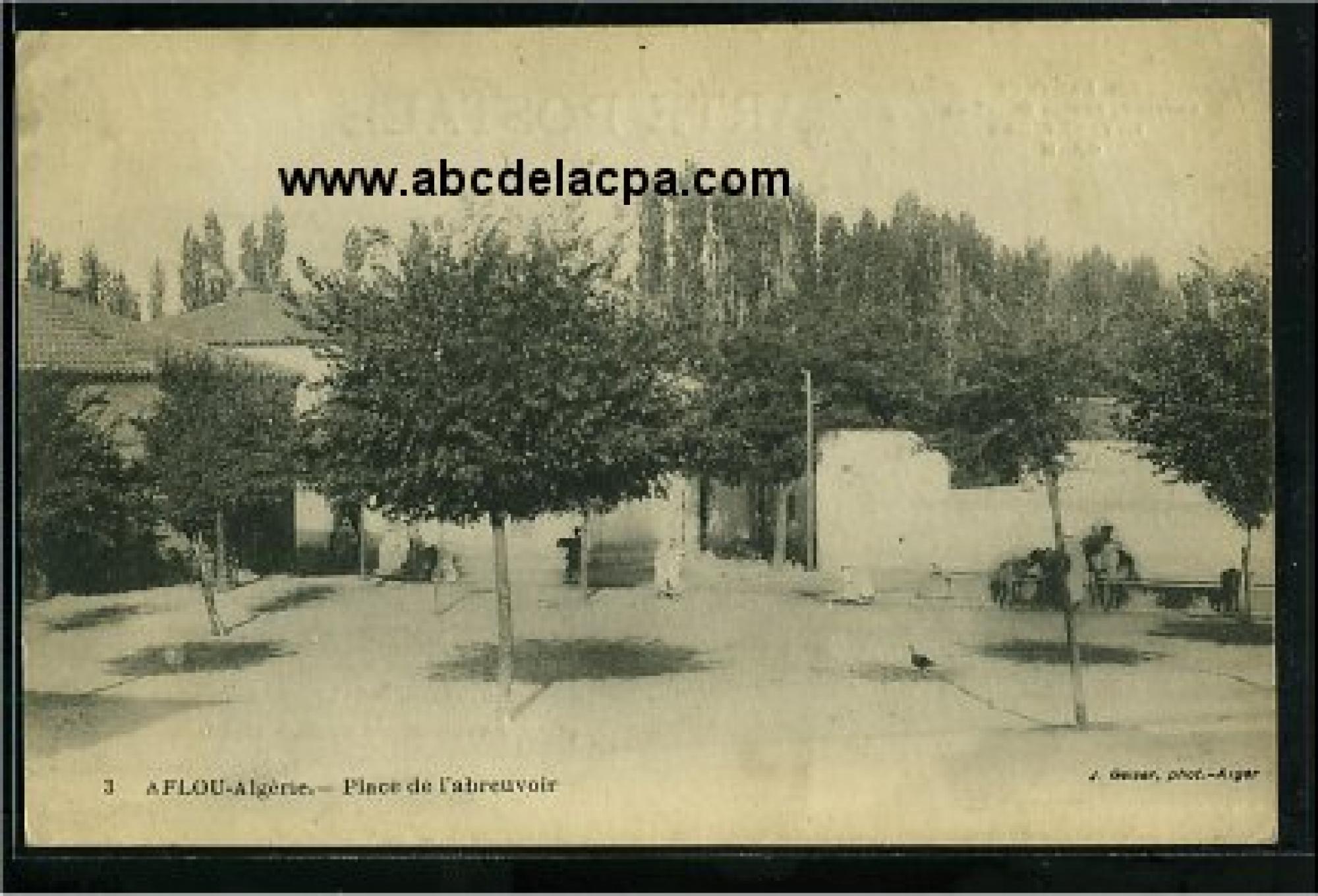 Aflou  - Place de l'abreuvoir