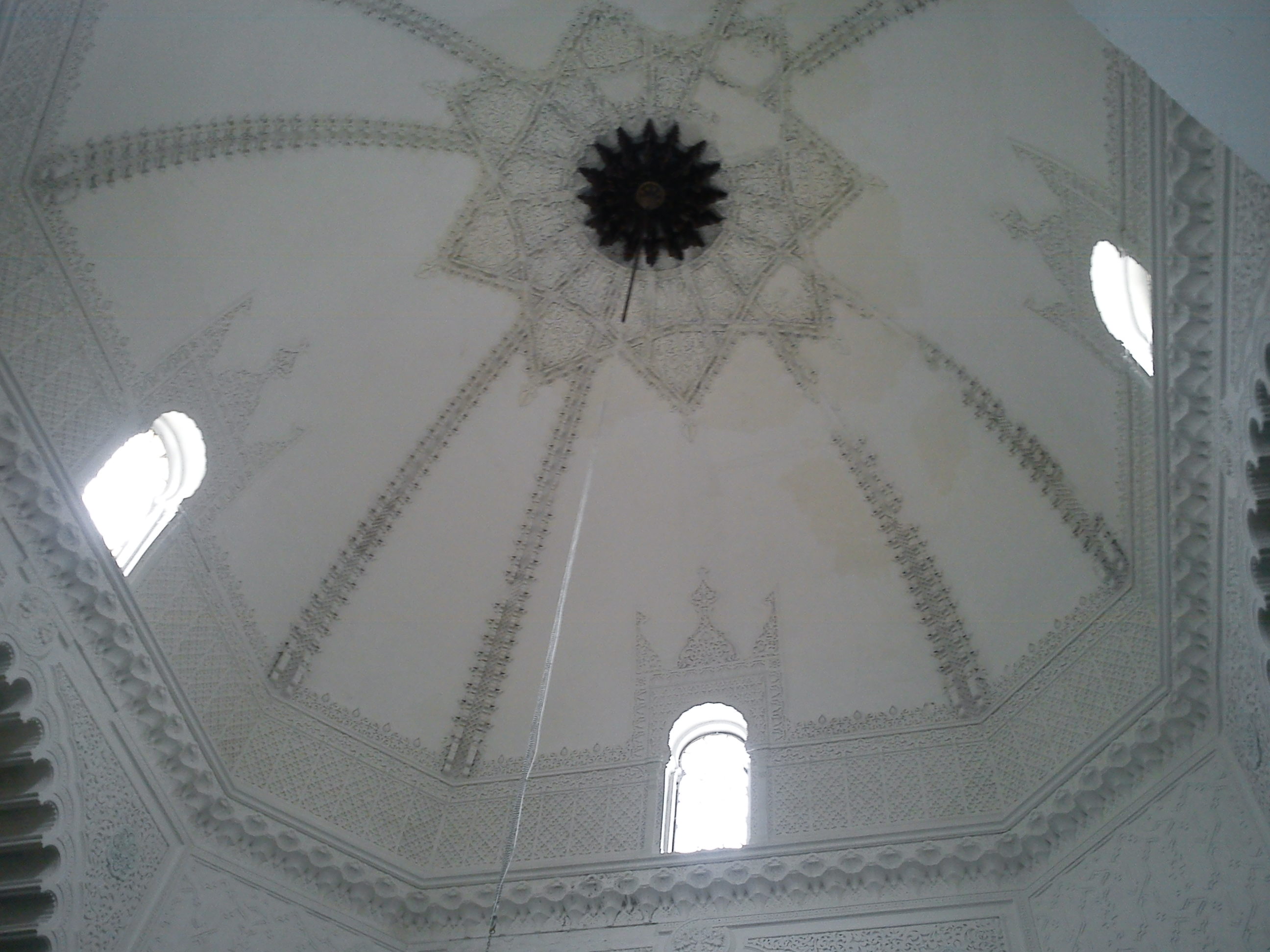 la mosqué fares de l'intérieur