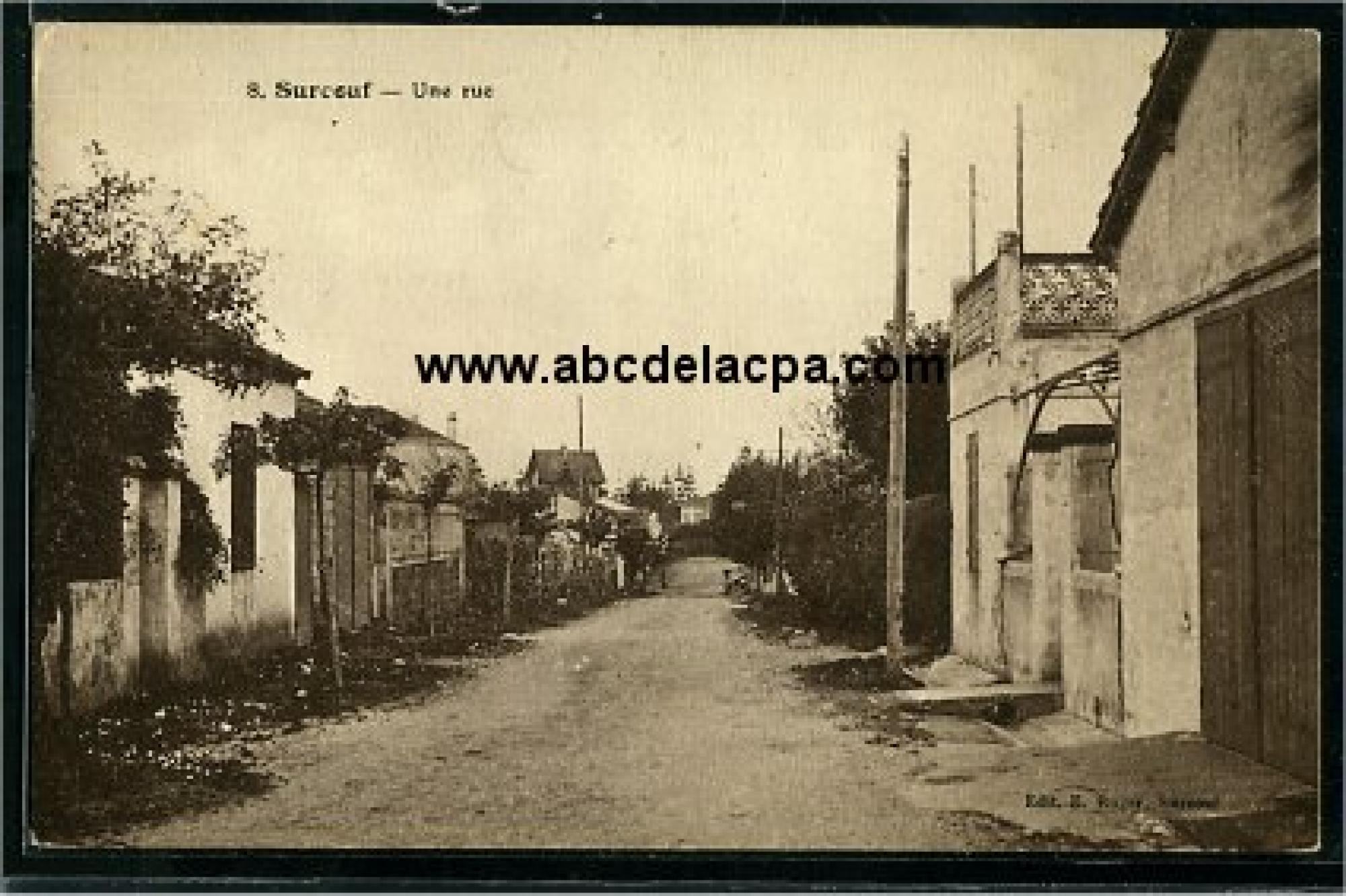 Aïn Chorb   (Surcouf)  - Une rue