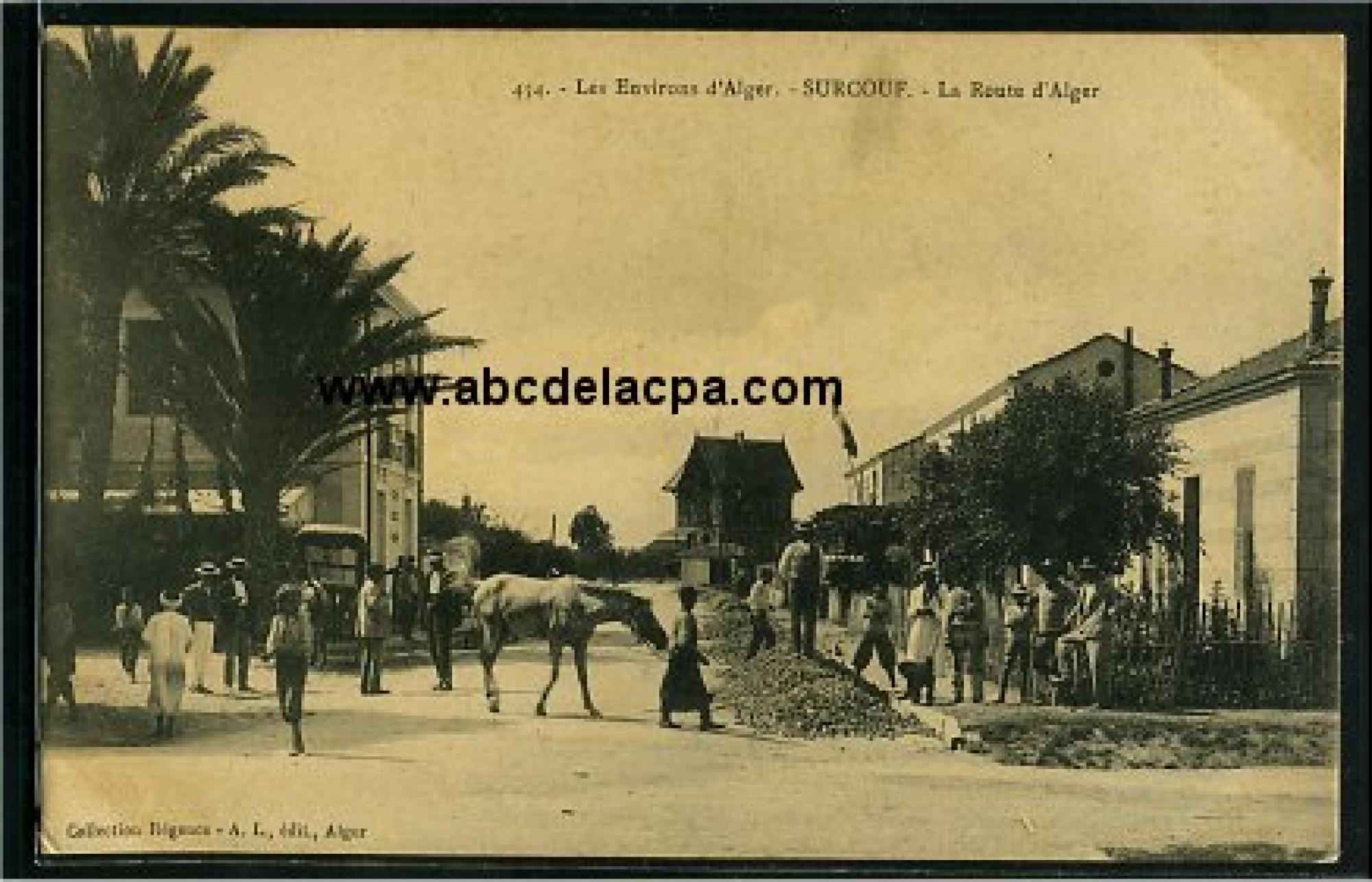 Aïn Chorb   (Surcouf)  - La route d'Alger