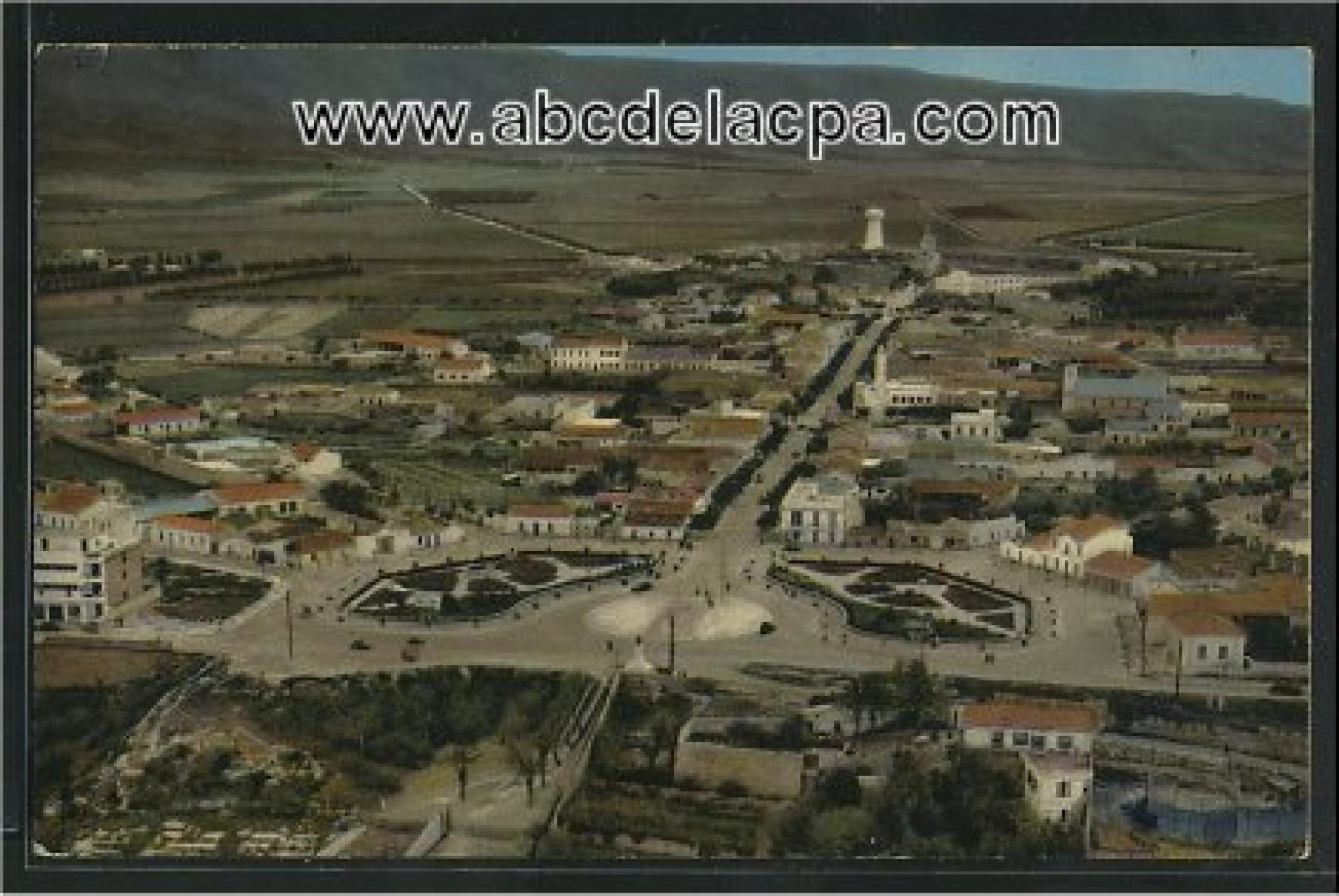 Aïn el Turk  - Vue générale aérienne