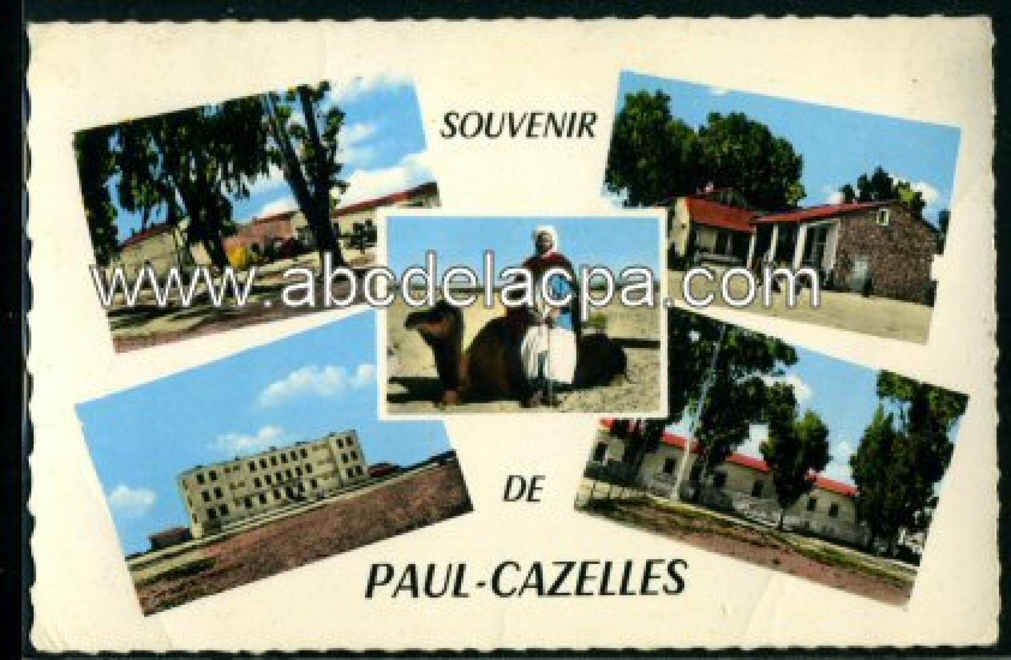 Aïn Oussera   (Paul Cazelles)  - Souvenir de Paul-Cazelles