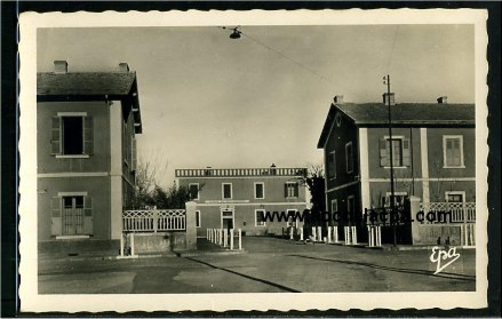 Aïn Sefra  - Entrée de la Gare
