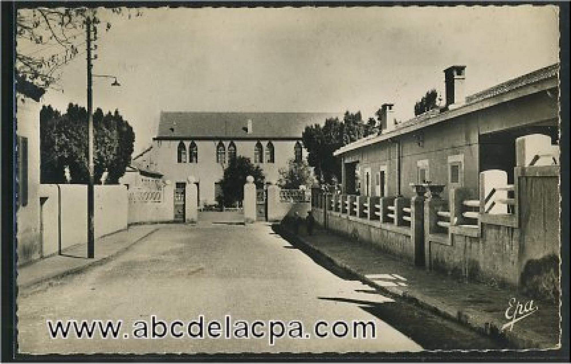 Aïn Sefra  - Entrée de l'Institution Lavigerie