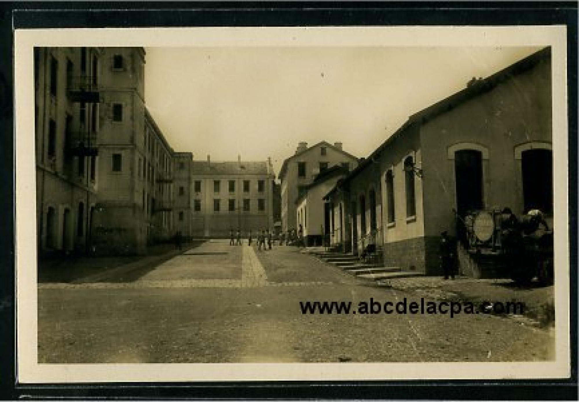 Alger -      Bâtiments  - Caserne d'Orléans - La cantine et cuisine du 2e bataillon