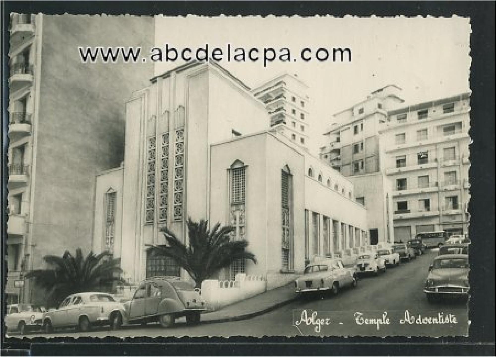 Alger -      Bâtiments  - Alger - Temple advendiste