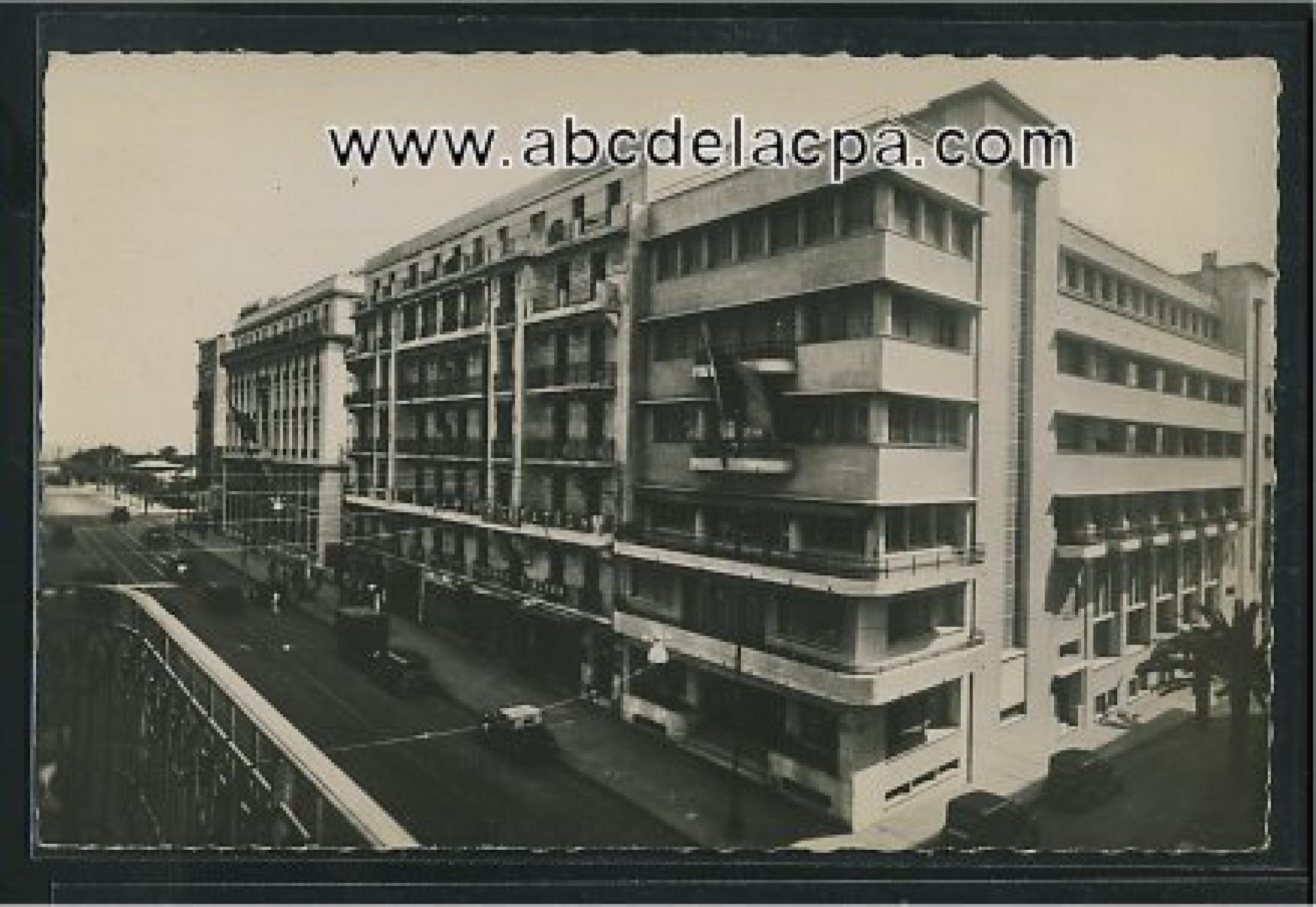 Alger -      Bâtiments  - Boulevard Baudin - La maison des étudiants