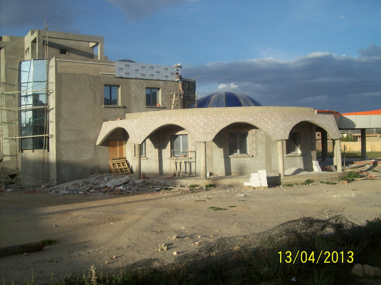 construction du nouveau local de la mairie de YABOUS