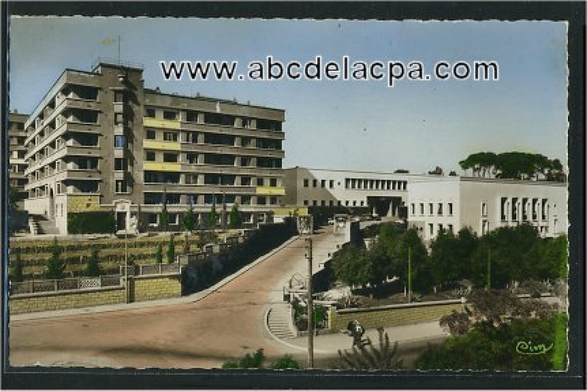 Alger -      Bâtiments  - Quartier des gardes mobiles