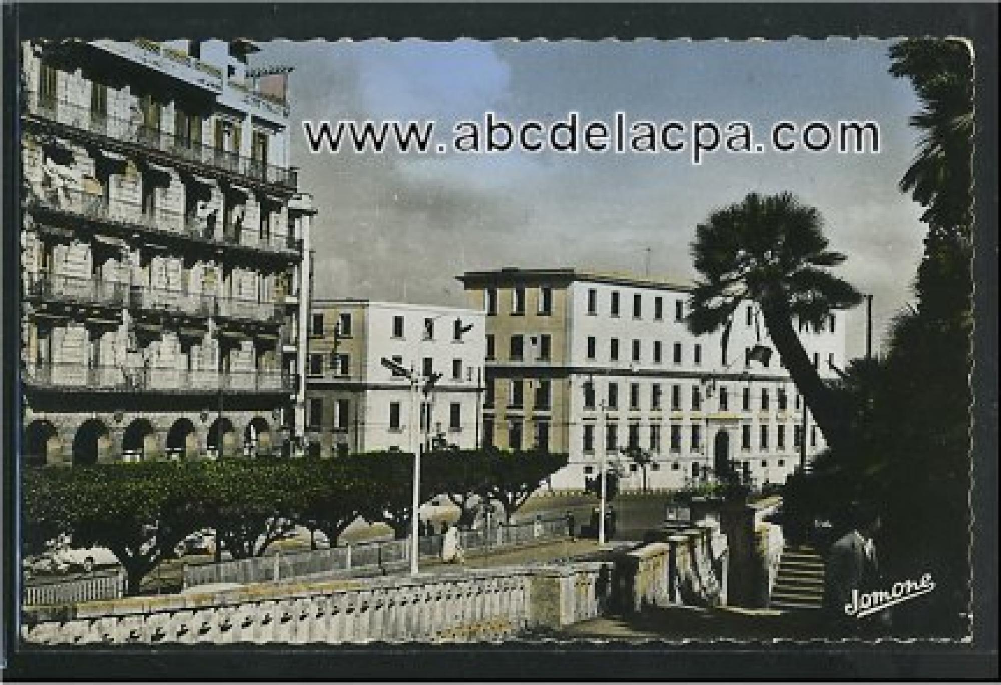 Alger -      Bâtiments  - La caserne Pélissier