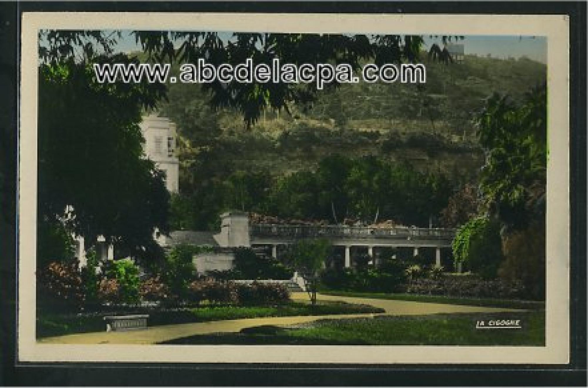 Alger -      Bâtiments  - Jardin d'essai, jardin français