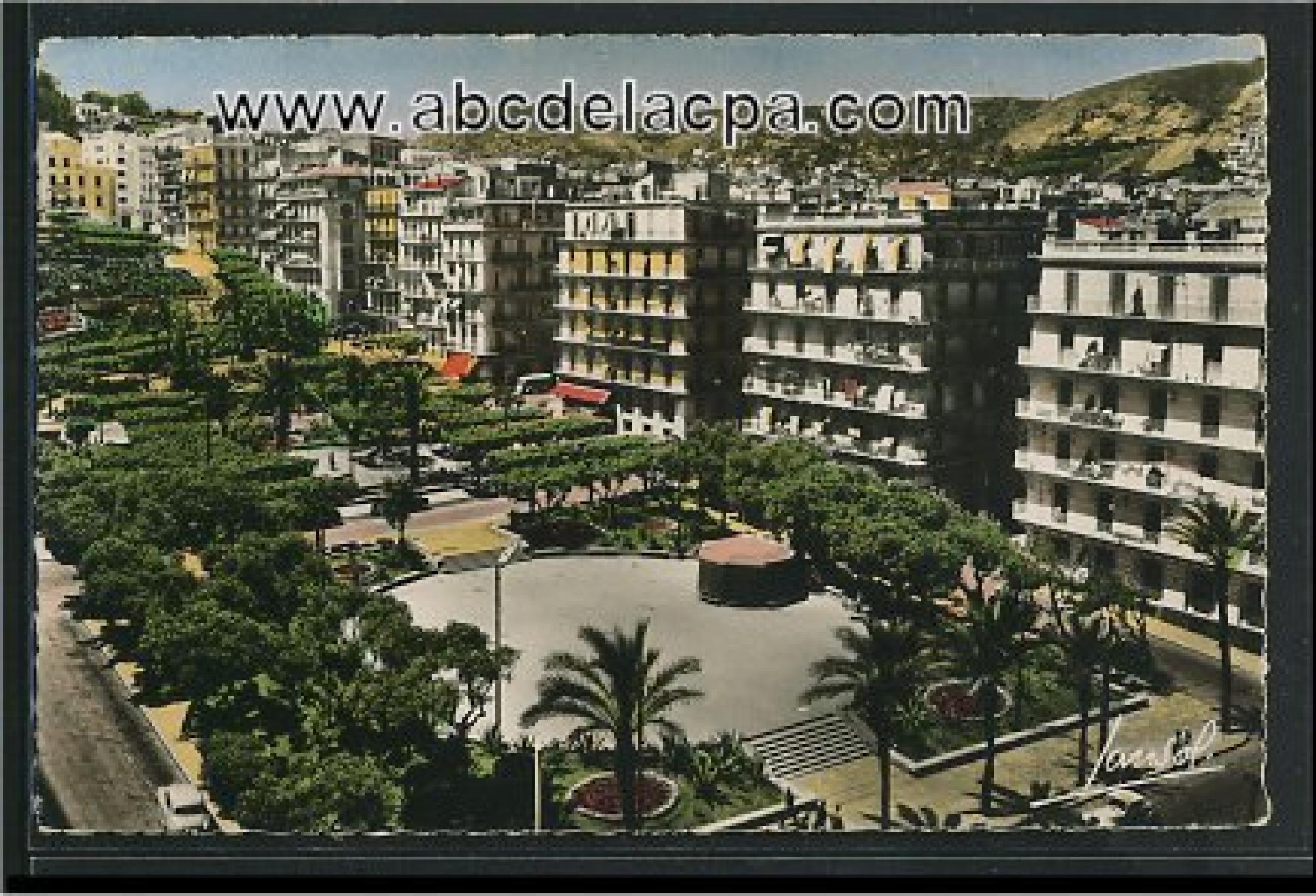 Alger -      Bâtiments  - Le boulevard Guillemin