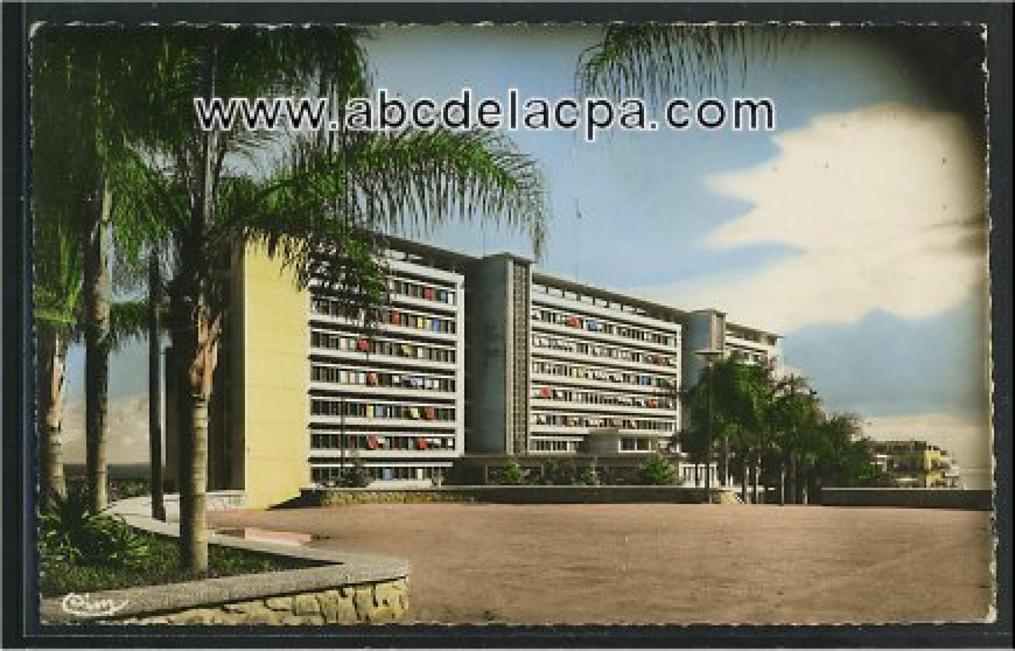 Alger -      Bâtiments  - Gouvernement Général, entrée principale