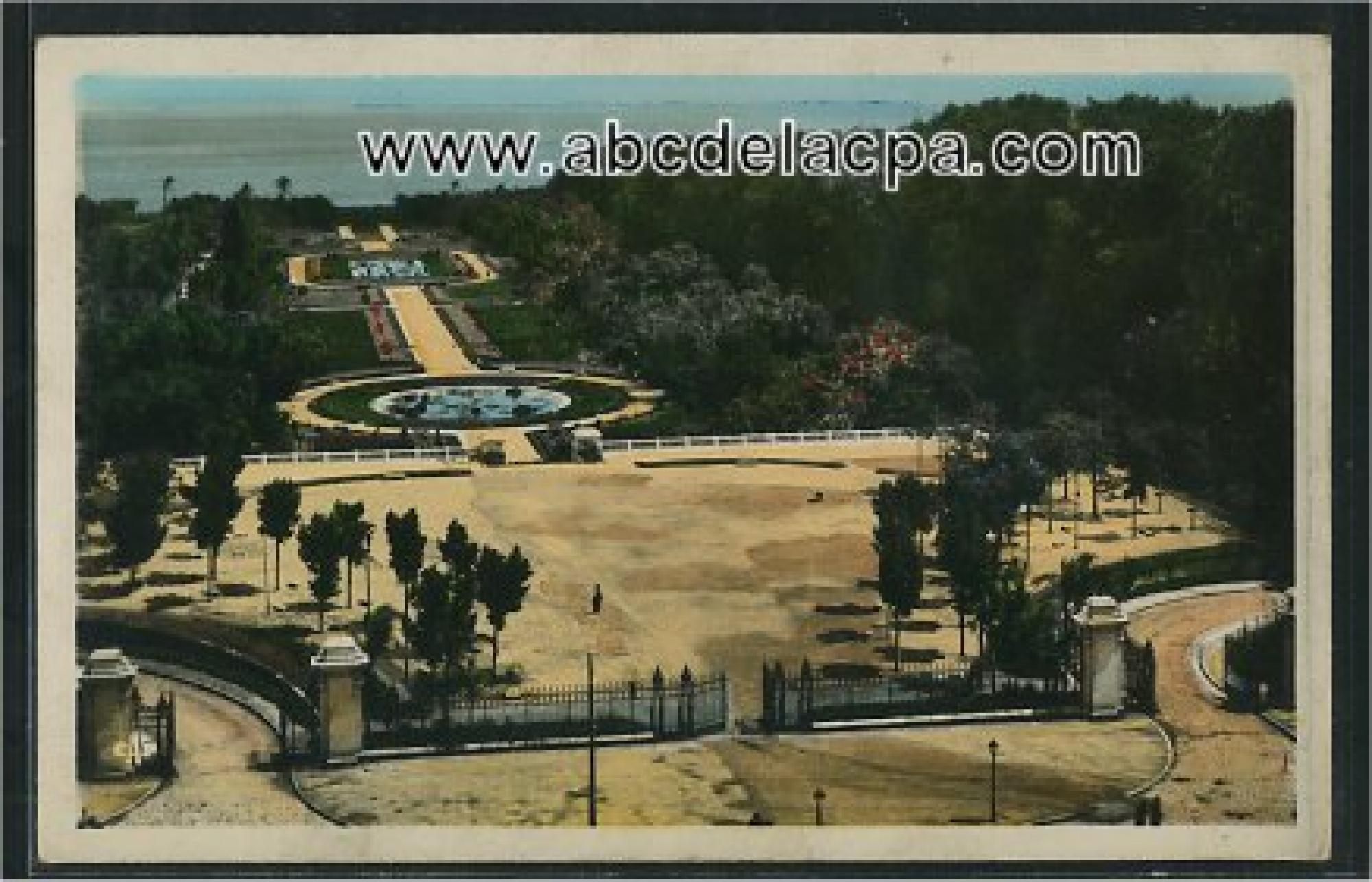 Alger -      Bâtiments  - Jardin d'essai