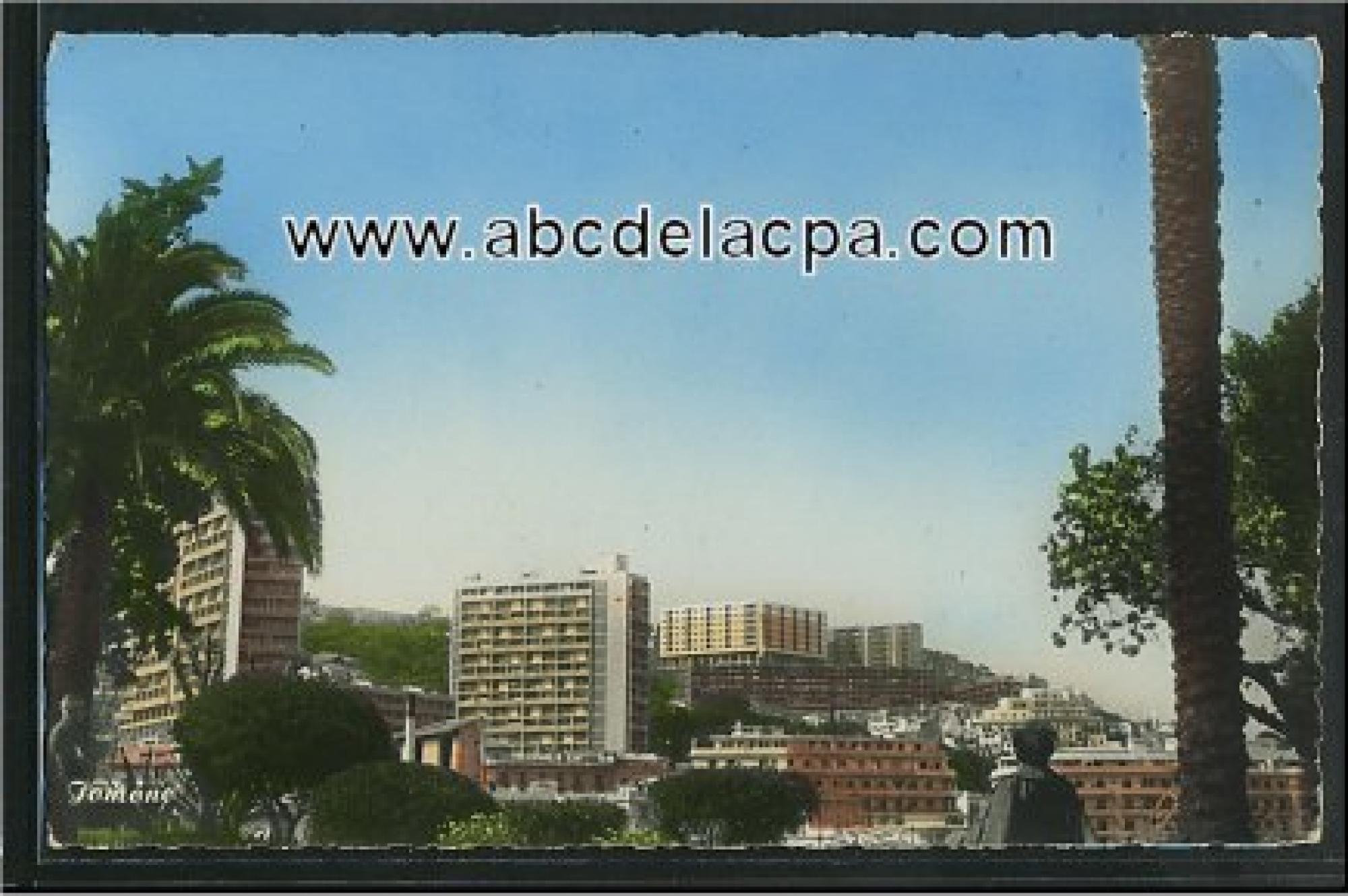 Alger -      Bâtiments  - Les hauts d'Alger