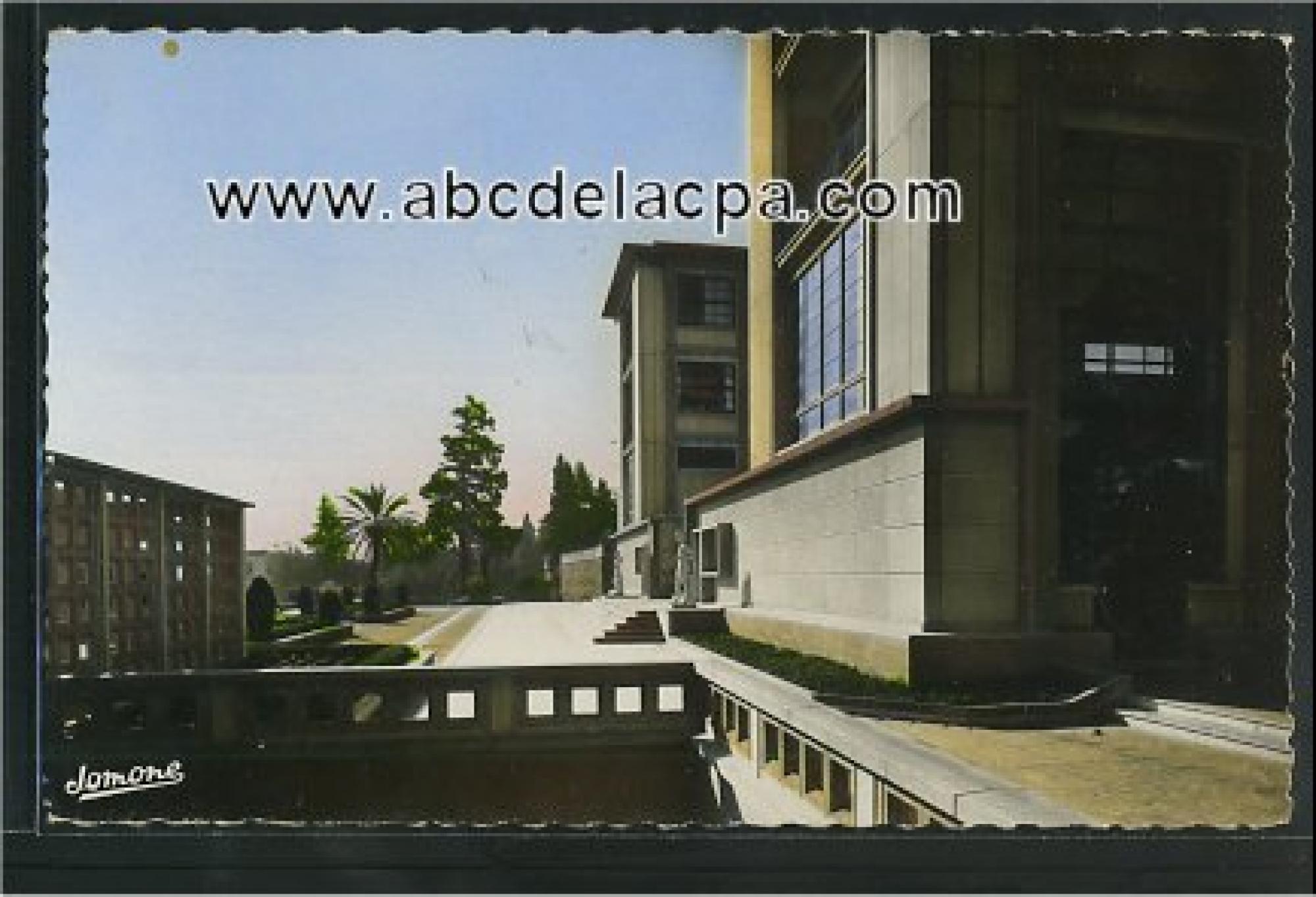 Alger -      Bâtiments  - Ecole nationale des Beaux Arts, vue de la Terrasse