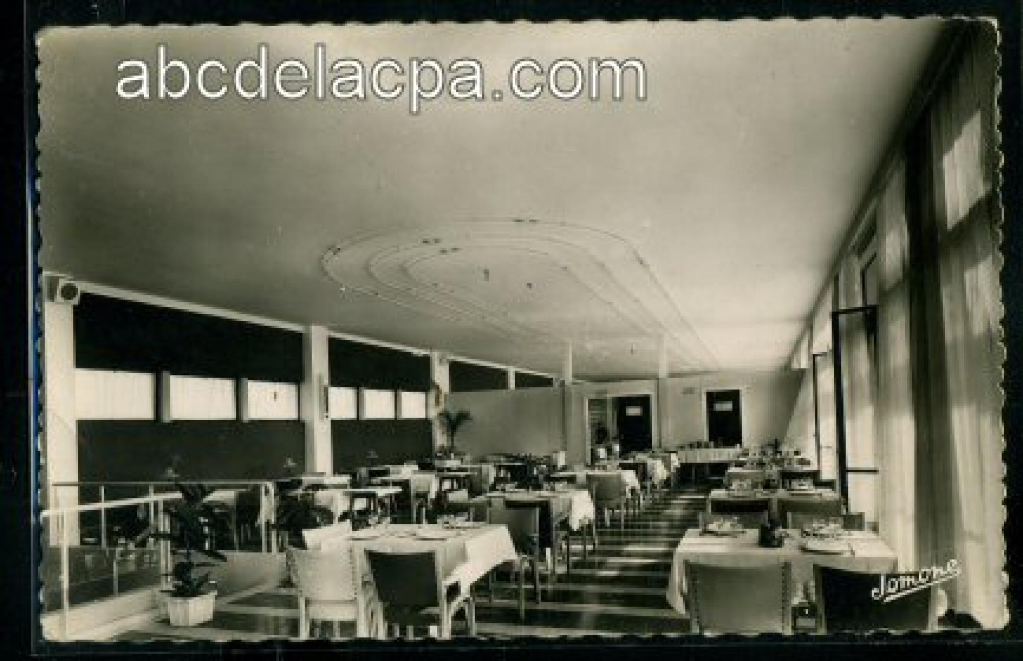 Alger -      Bâtiments  - L'aérogare de Maison-Blanche - Le restaurant 