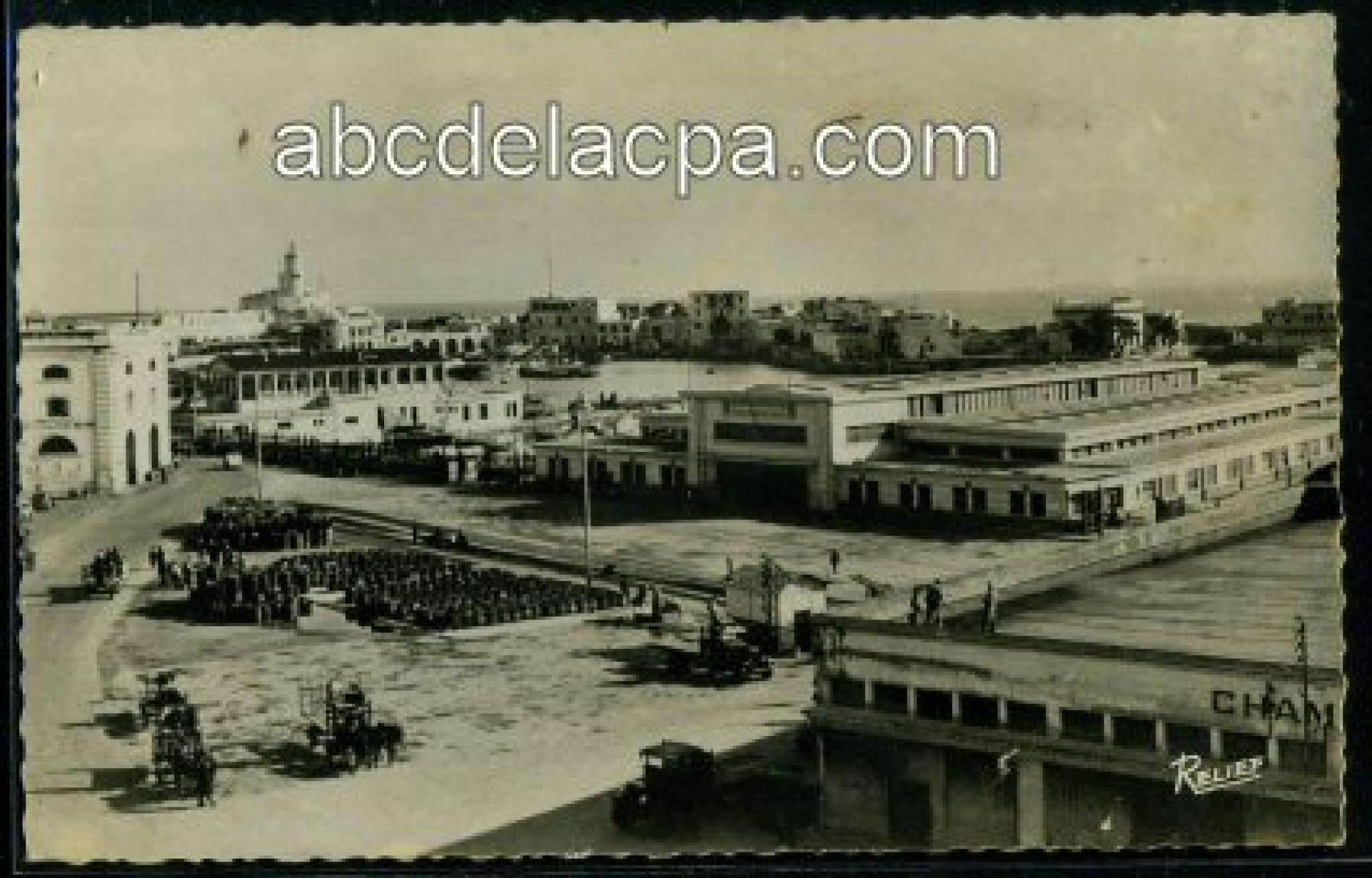 Alger -      Bâtiments  - Nouvelle Poissonerie et l'Amirauté