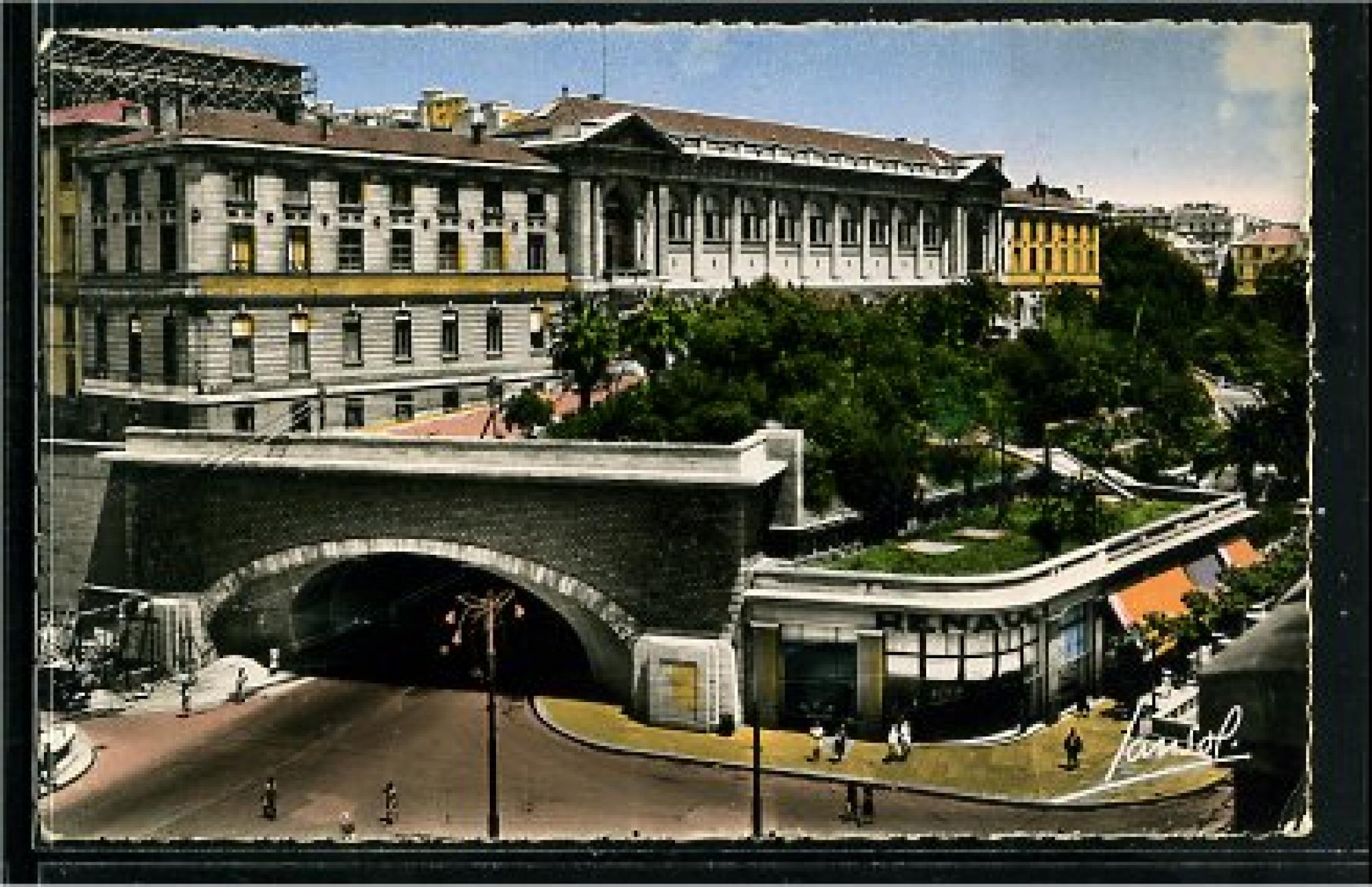 Alger - Rues  - Le tunnel des facultés