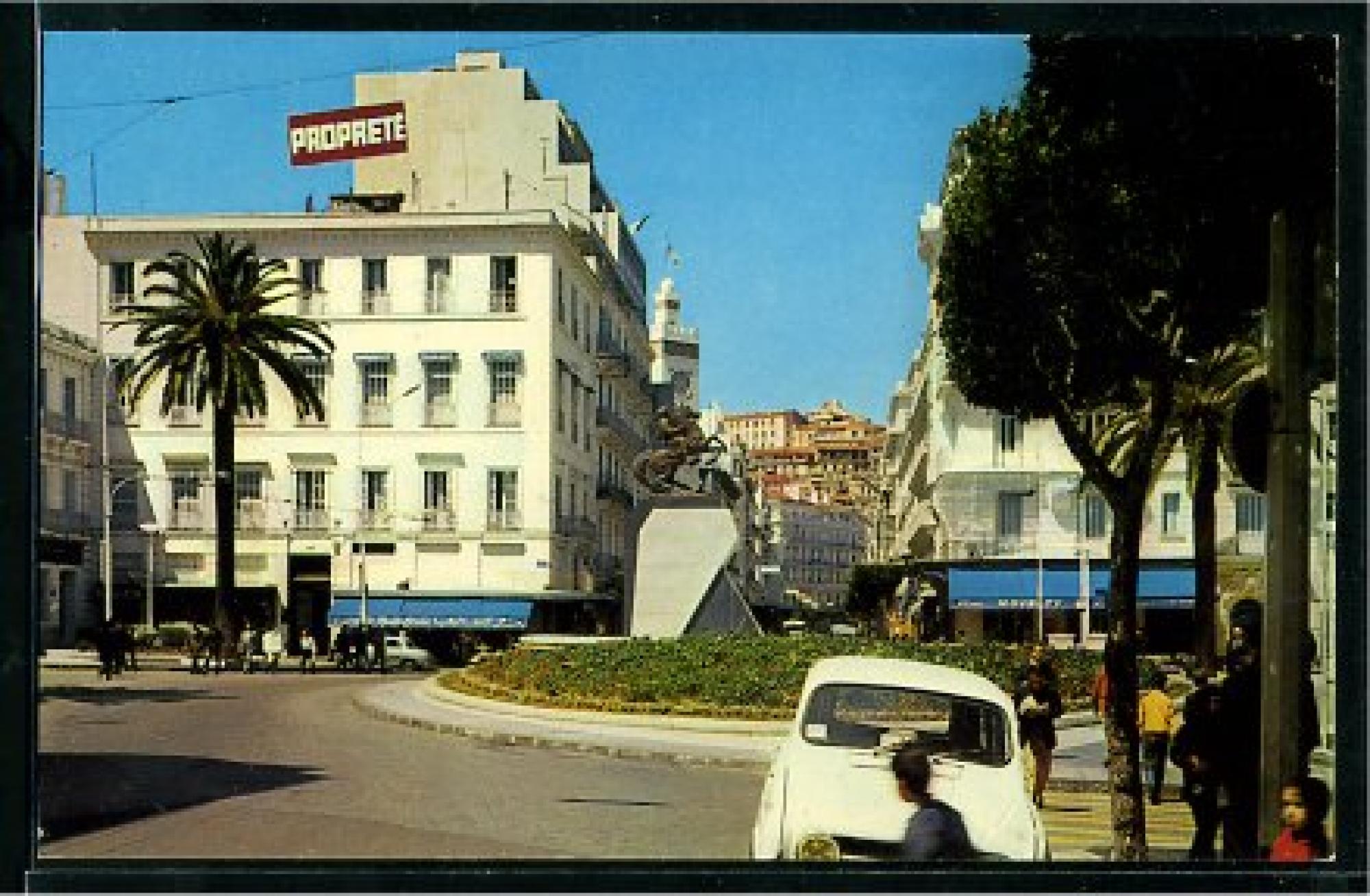 Alger - Rues  - Place Emir Abdelkader
