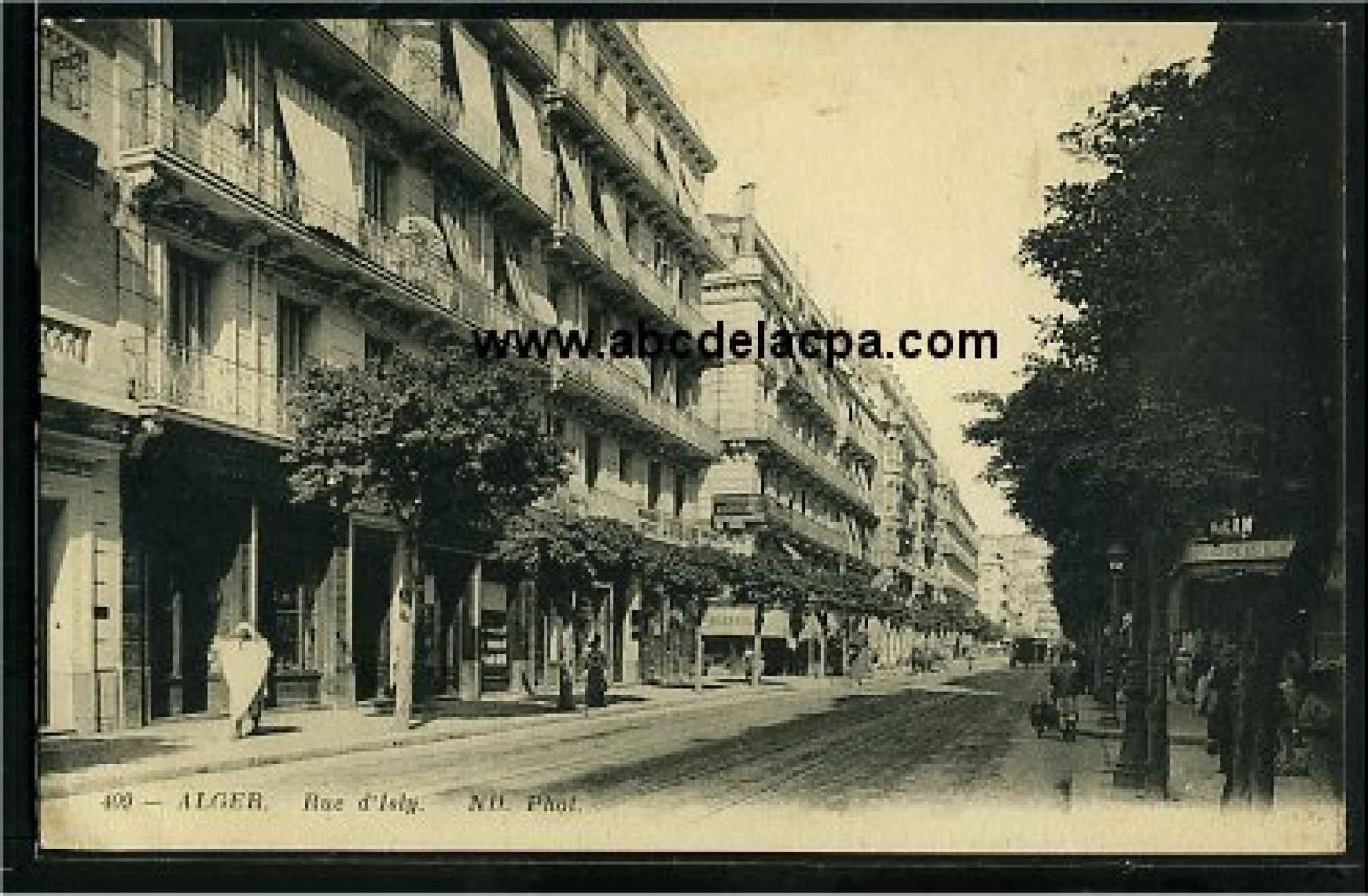 Alger - Rues  - Rue d'Isly
