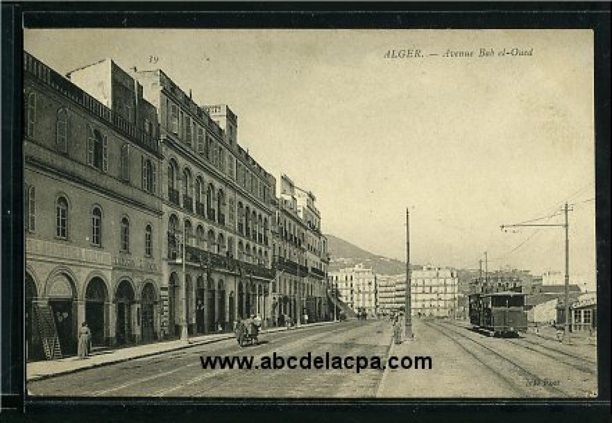 Alger - Rues  - Avenue Bab el Oued