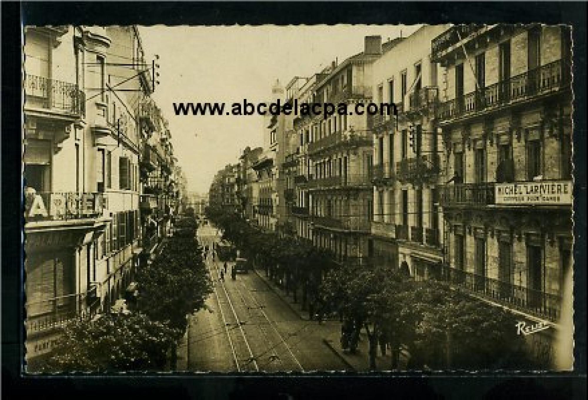 Alger - Rues  - Rue d'Isly