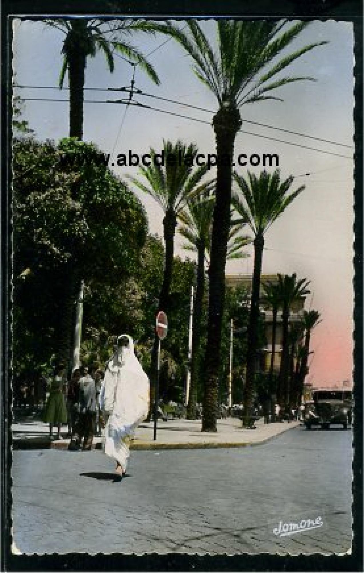 Alger - Rues  - Square Bresson