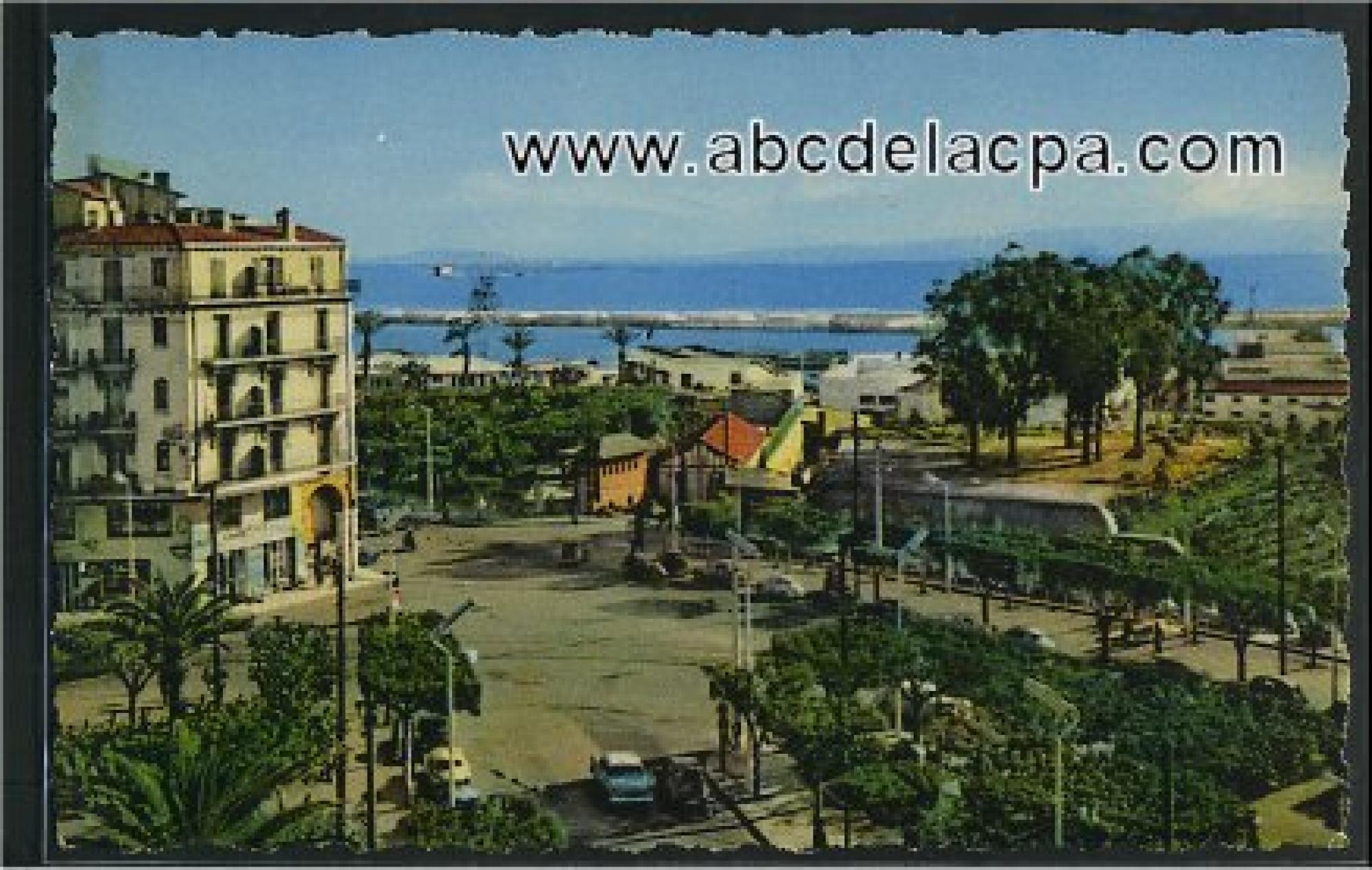 Alger - Rues  - Le plateau de Glières et le square Guynemer