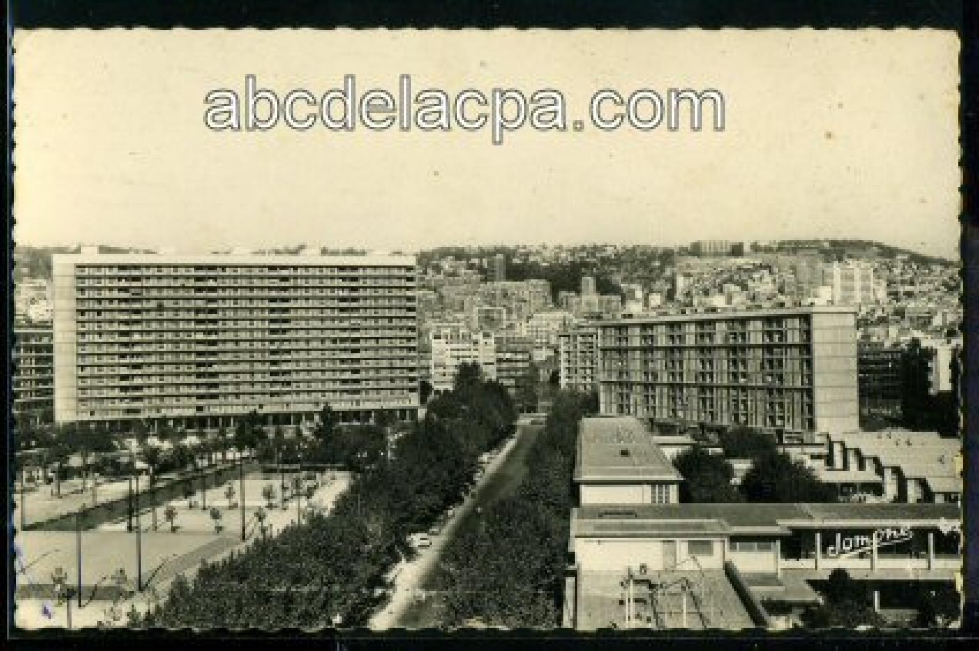 Alger - Rues  - Boulevard Charles Lutaud - Champ de manoeuvre