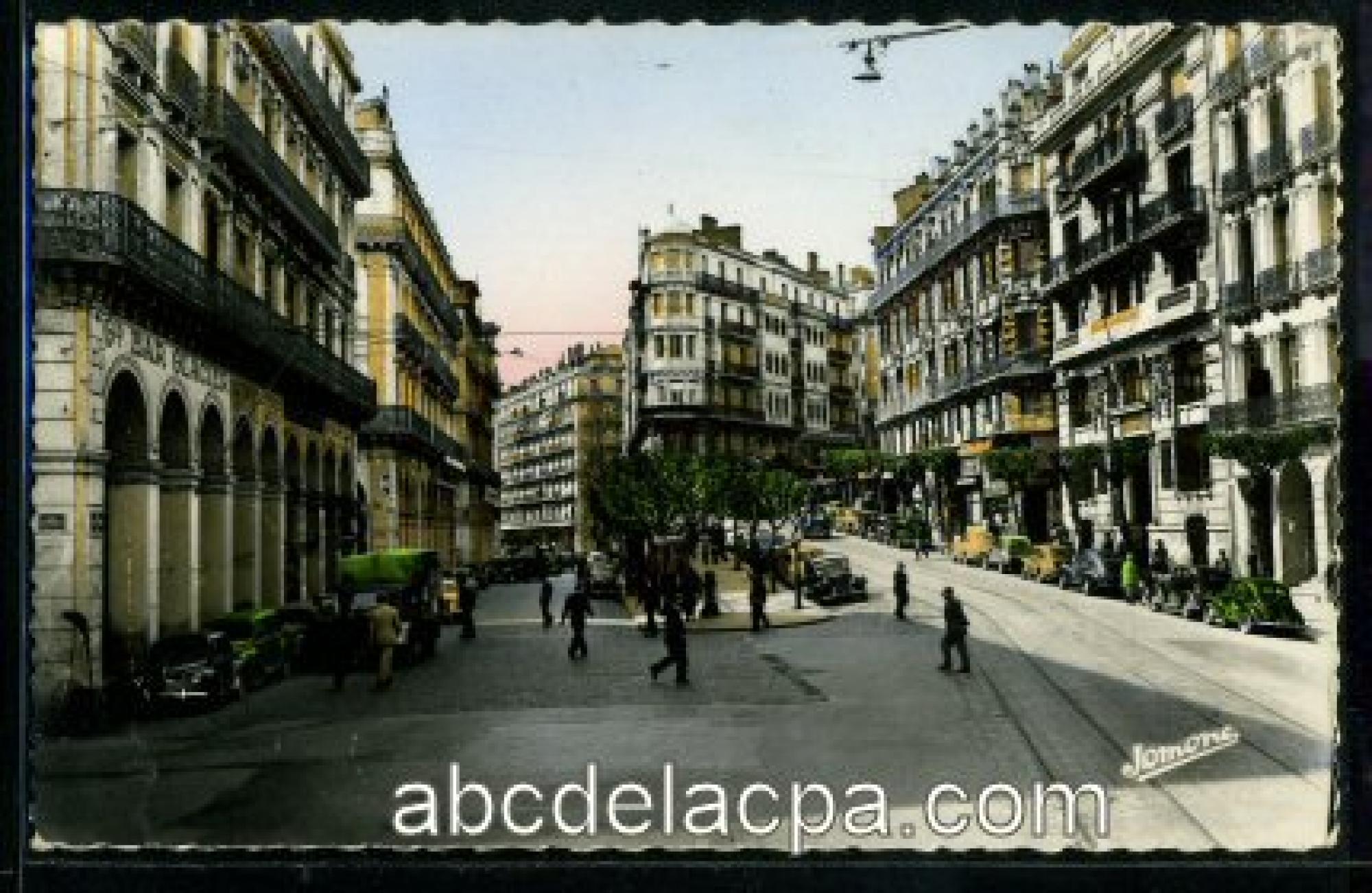 Alger - Rues  - Les rues Dumont d'Urville et Colonna d'Ornano