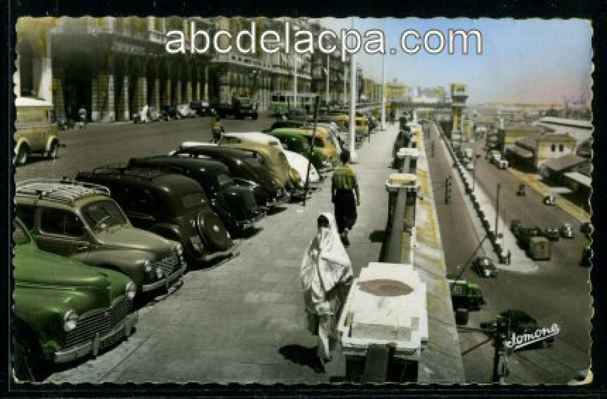 Alger - Rues  - Boulevard de la République et rampe Magenta