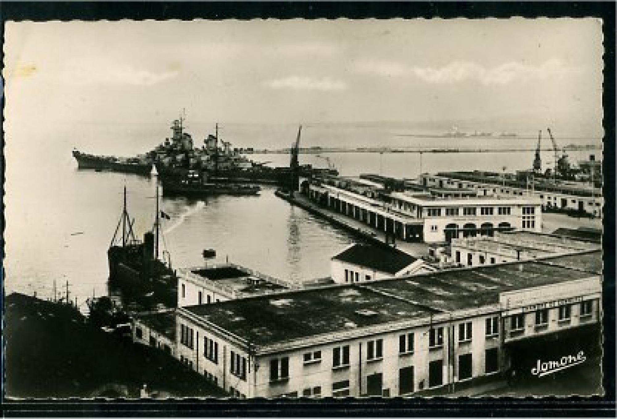 Alger - Le      Port  - La gare maritime