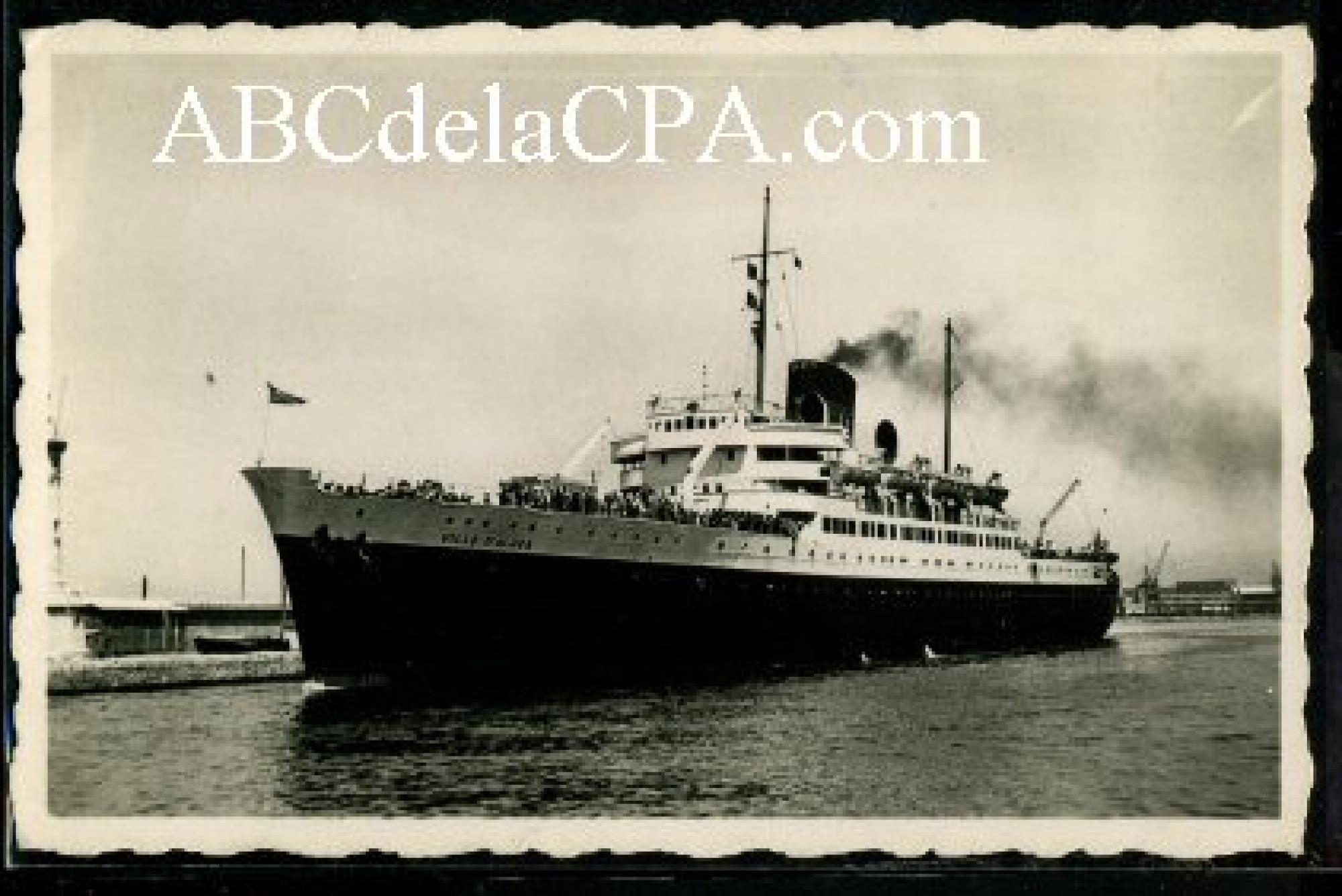 Alger - Le      Port  - Ville d'Alger, Cie générale Transatlantique