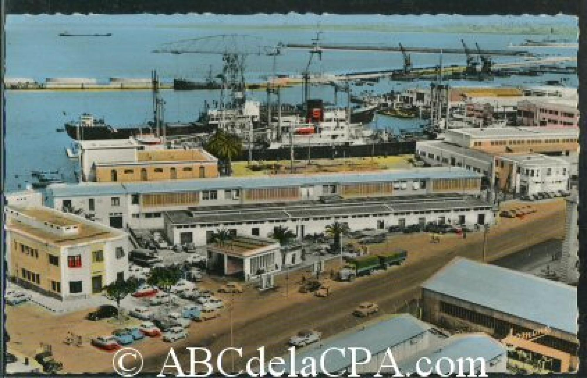 Alger - Le      Port  - Vue générale sur le Port