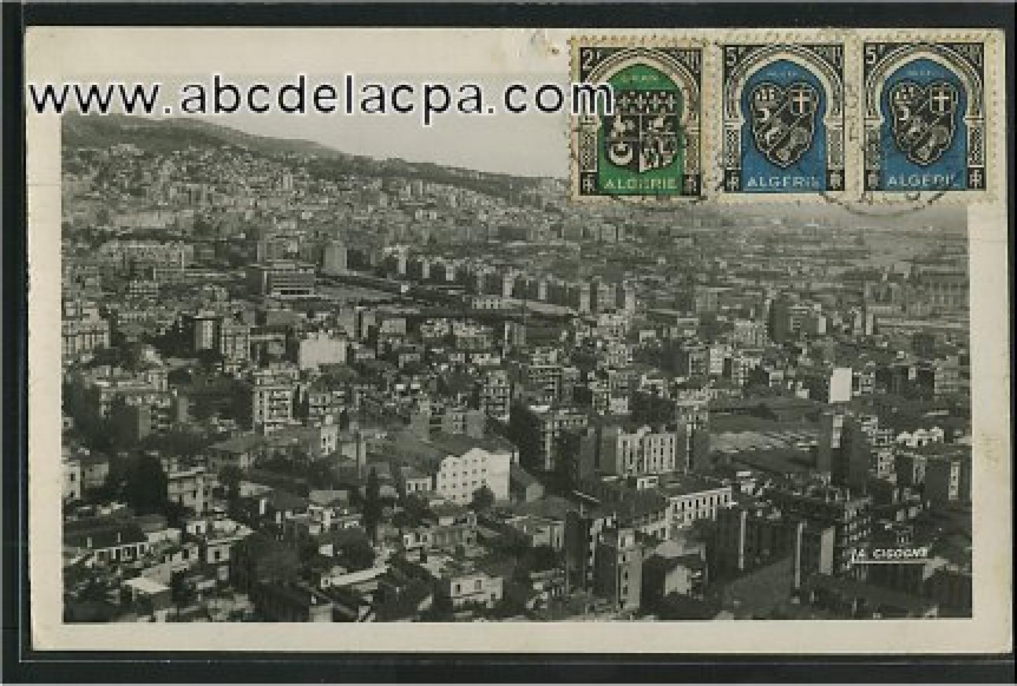 Alger - Vue      Générale  - Vue générale