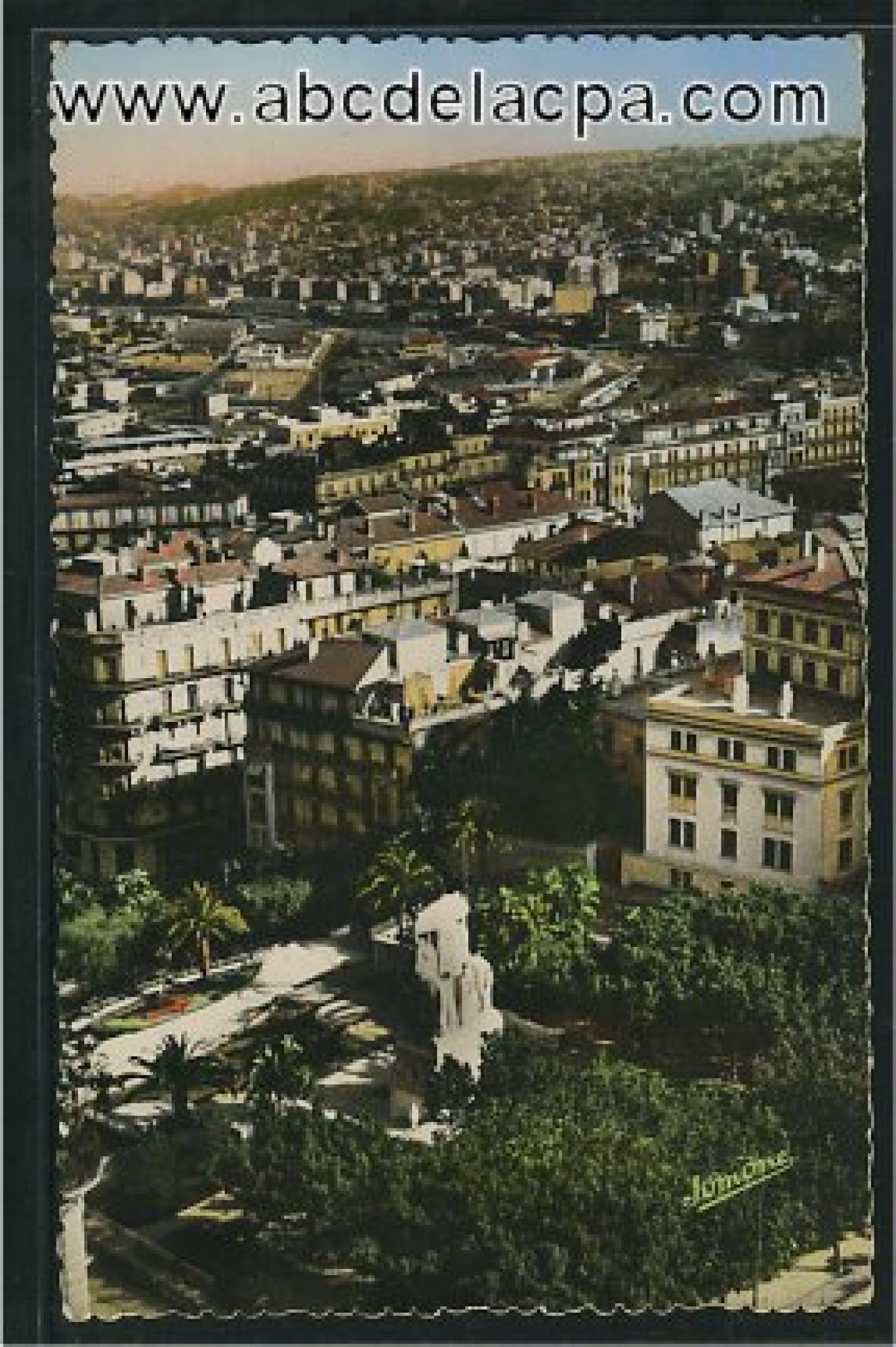 Alger - Vue      Générale  - Vue générale prise du gouvernement général de l'Algérie