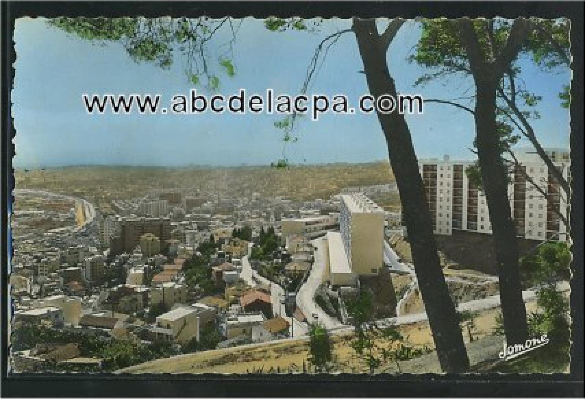 Alger - Vue      Générale  - Vue générale prise du Fort L'Empereur