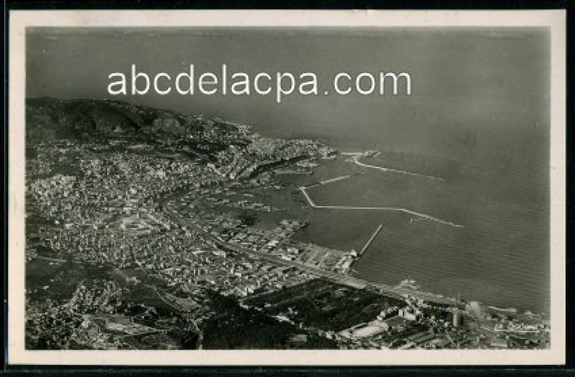 Alger - Vue      Générale  - Vue aérienne d'Alger