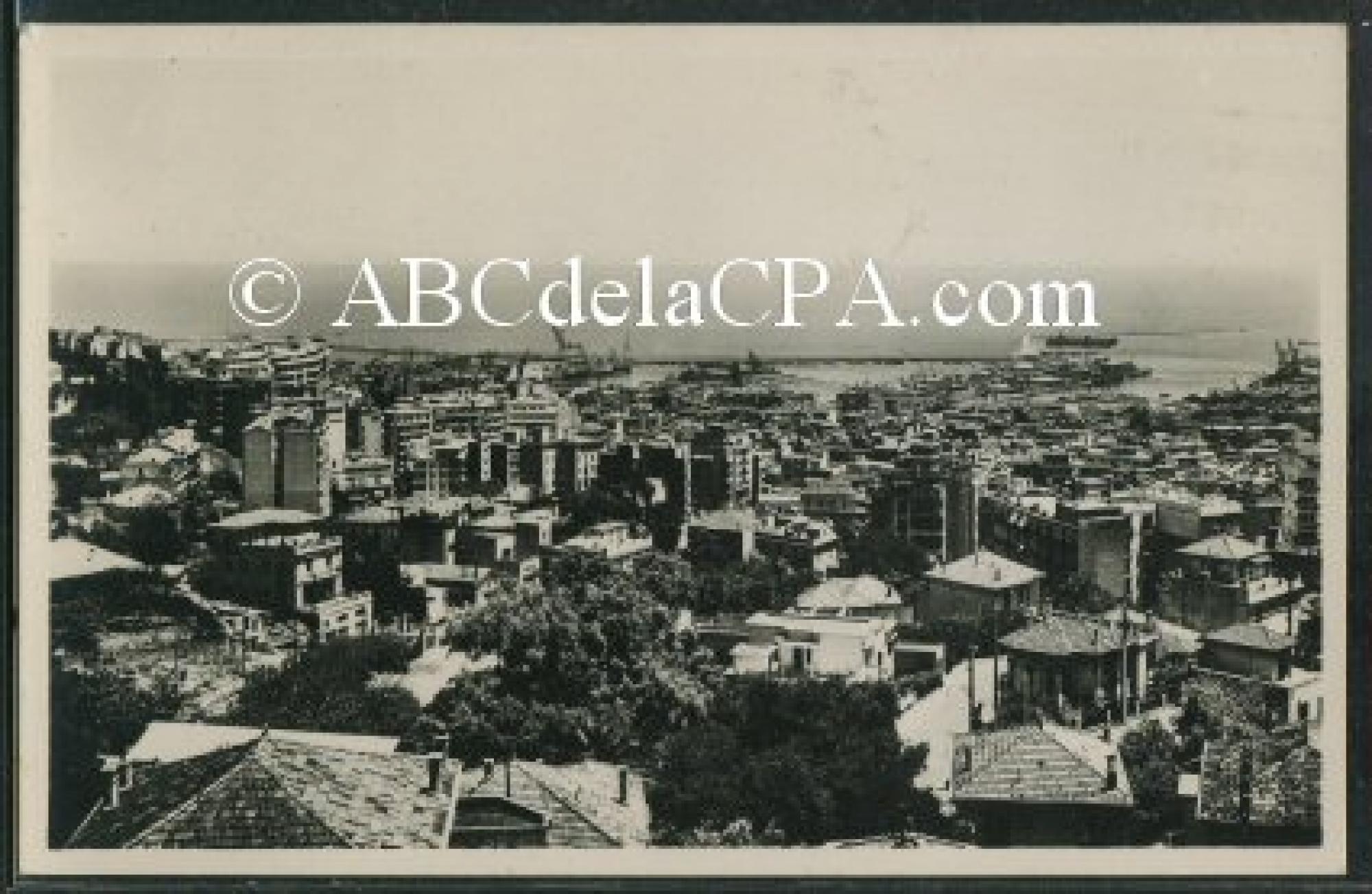 Alger - Vue      Générale  - Vue panoramique prise de Mustapha supérieur