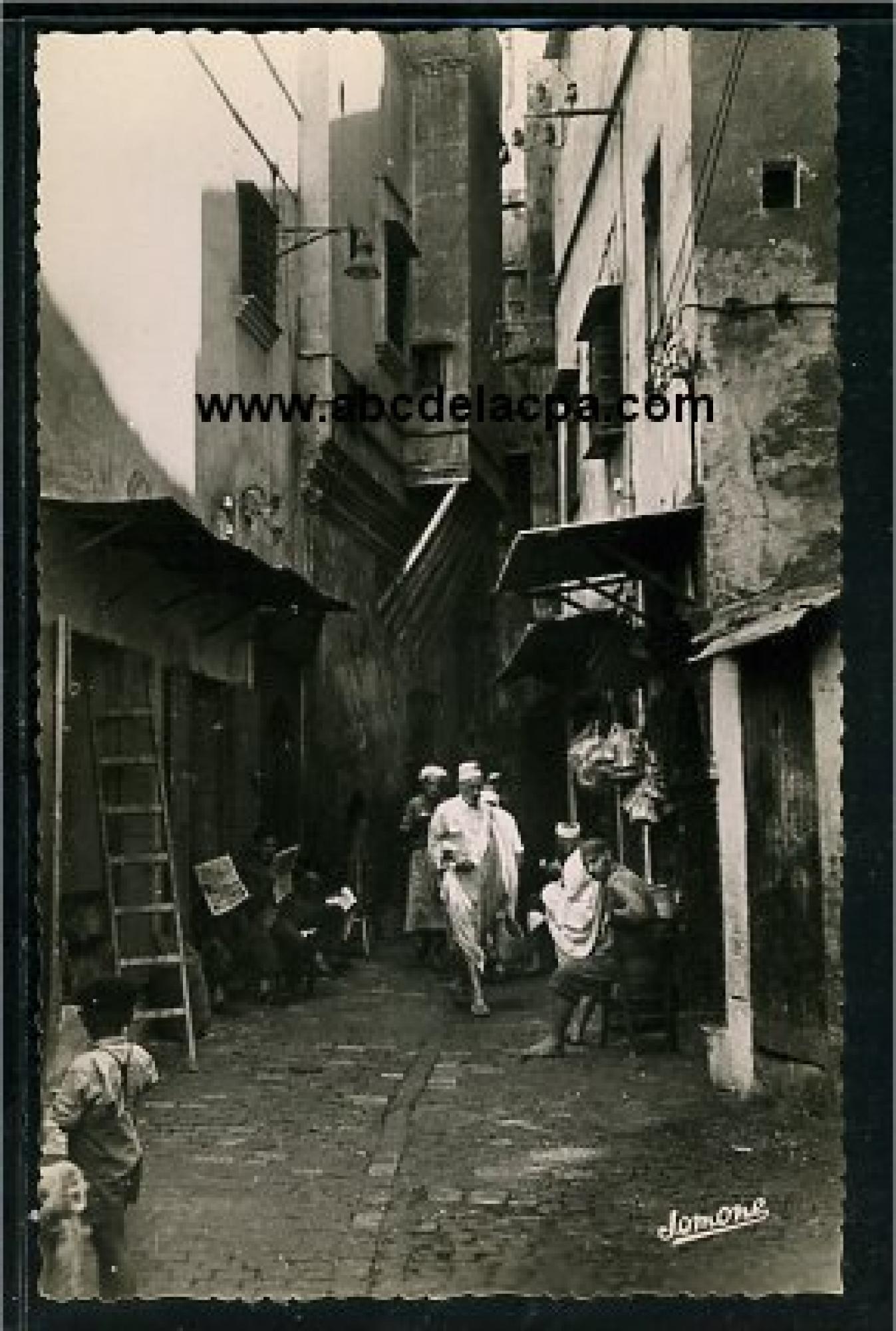 Alger - La      Casbah  - La Casbah - L'épicier