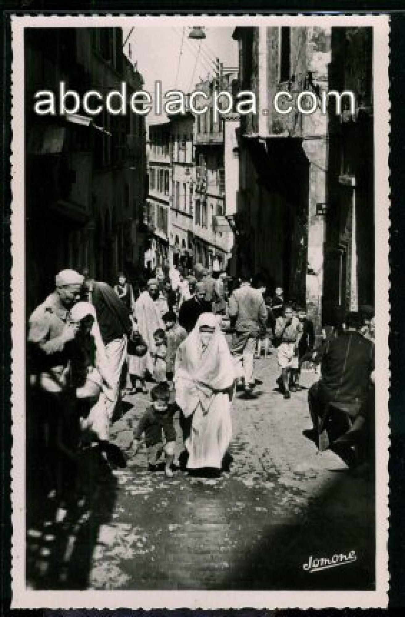 Alger - La      Casbah  - Rue de la Casbah