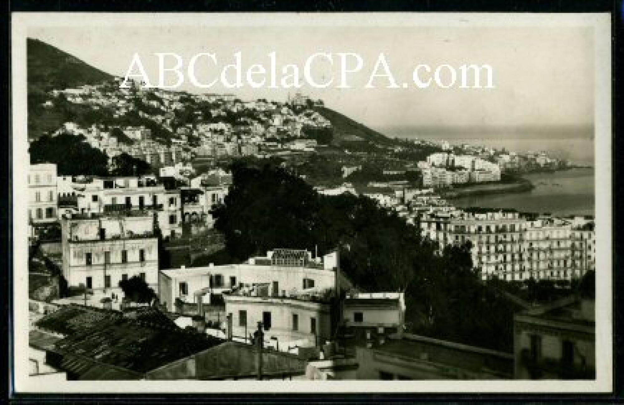 Alger - Bab el      Oued  - Bab el Oued et N-D d'Afrique
