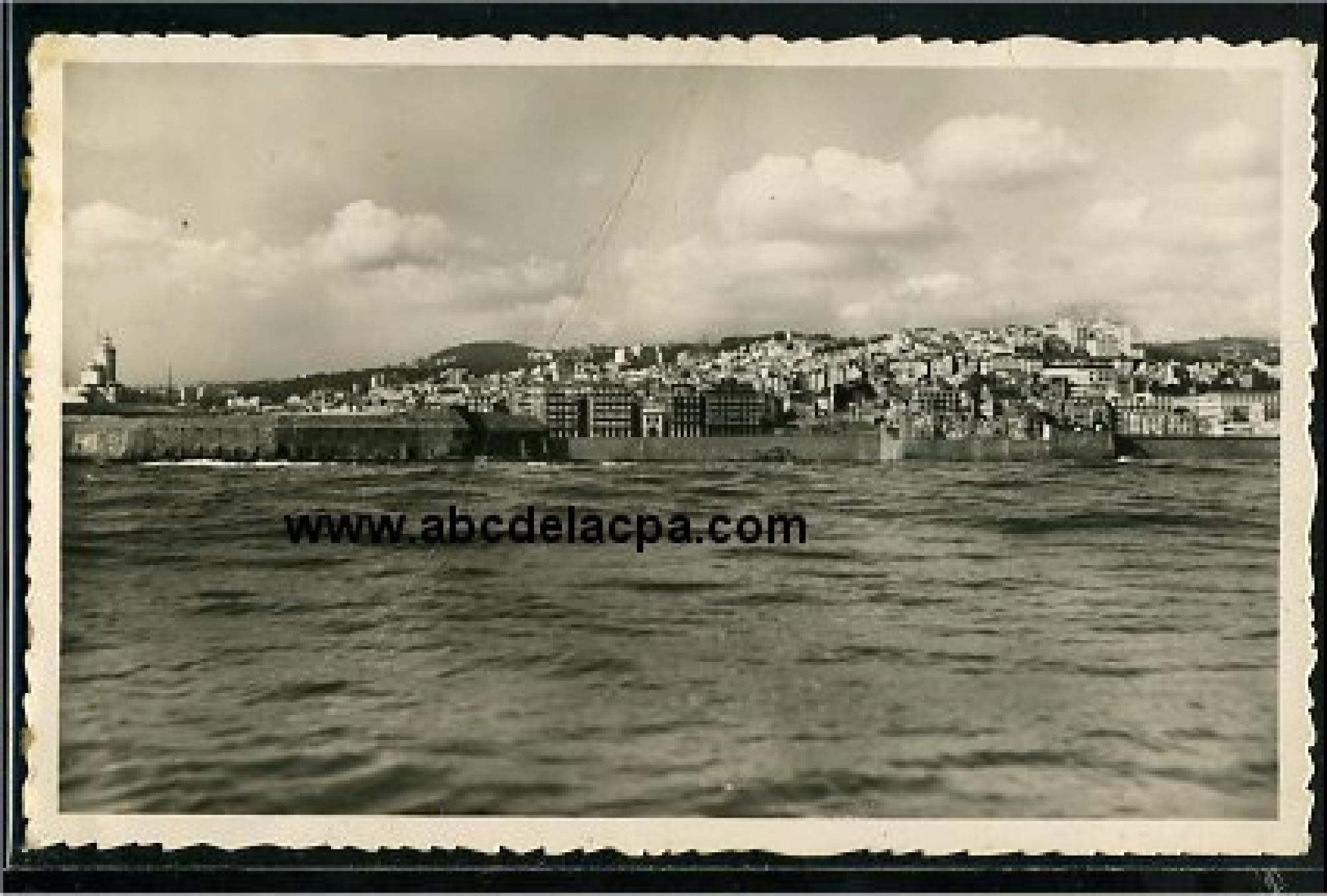 Alger - Bab el      Oued  - Vue générale sur Bab el Oued