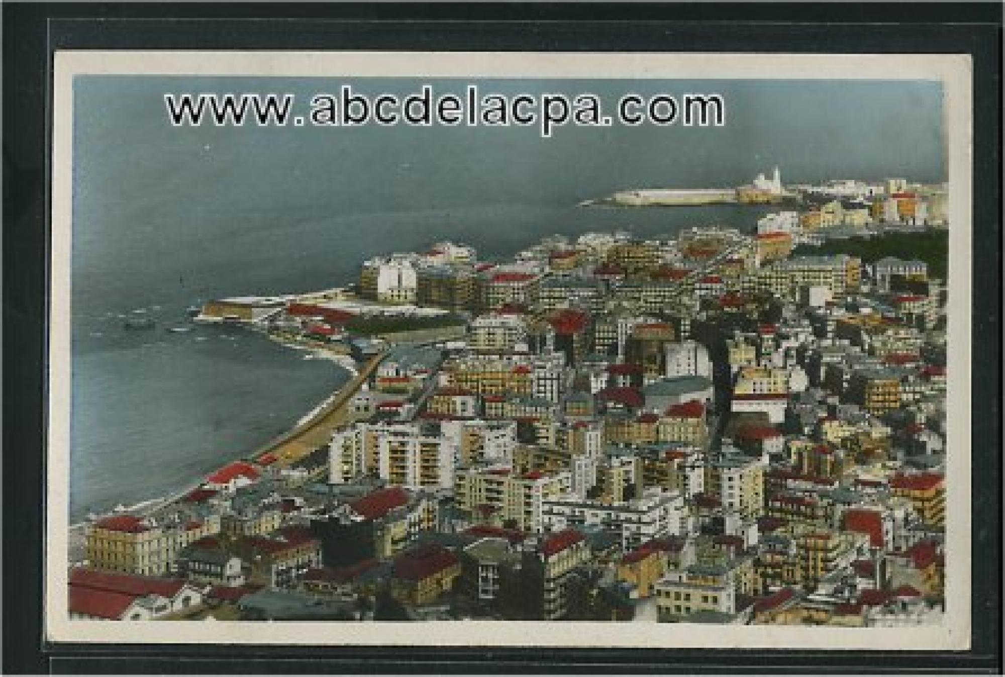 Alger - Bab el      Oued  - Vue générale du quartier Bab el Oued