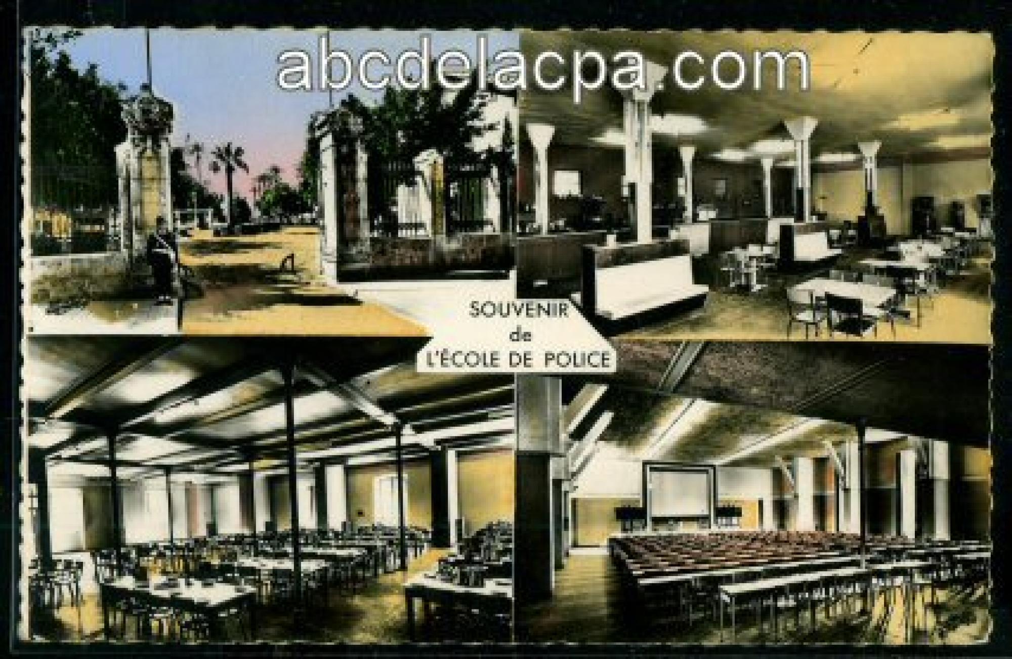 Alger -      Hussein-Dey  - Souvenir de l'Ecole de Police